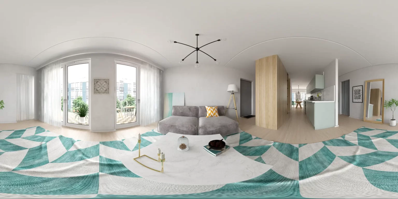 foto 360 gradi stanza hotel