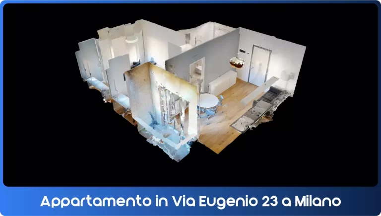 modello 3d di un appartamento