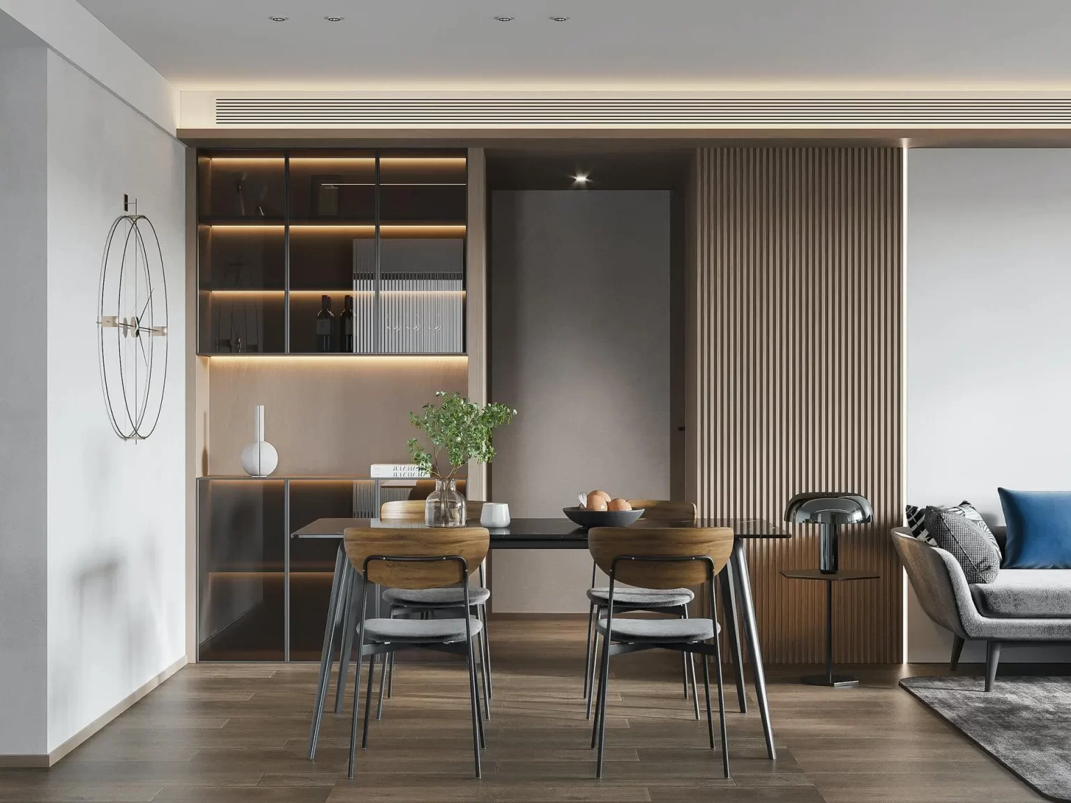 salotto con arredo